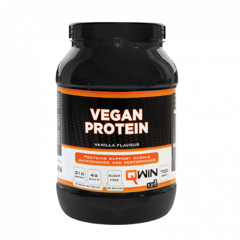 QWIN Vegan Protein Vanilla 700 gram (28 shakes)